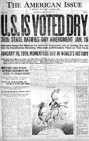 U S Is Voted Dry World History History American History