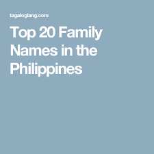 The catálogo alfabético de apellidos (english: Pin On Tagalog Filipino
