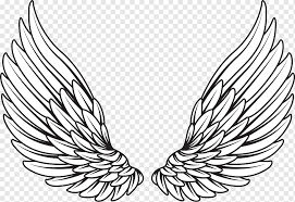 Hows it going guys, in this quick guide i will show you the quickest and easiest way to get wings! Drawing Wings Angel Face Leaf Monochrome Png Pngwing
