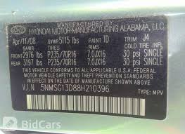 2008 Hyundai Santa Fe Gls