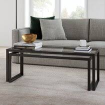 Save to favorites elke rectangular marble coffee table with brass base. Stacking Coffee Tables Wayfair