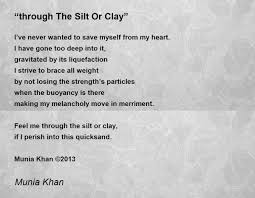 through The Silt Or Clay”
