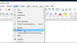 Wie kann man den zeilenabstand in word ändern, frägst du dich? Openoffice Libreoffice Zeilenabstand Andern