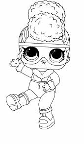 Lol pictures to color tags little sister coloring glitter series dolls, lol doll coloring funky q t animal click on the coloring page to open in a new window and print. Lol Surprise Winter Disco Coloring Pages Bold B B Coloring1