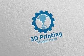 Download 3d Printing Company Logo Design 55 Graphic By Denayunecf Creative Fabrica PSD Mockup Templates