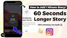 How to Create 60 Second Instagram Reels - New REELS Update - YouTube