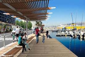 Amenagements Du Port De Toulon Et De Ses Abords Toulon Design D Espace Public Portes