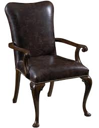 Suitable for elegant dining area, den, day room or as a side chair. Leather Upholstered Dining Arm Chair Dining Chairs Leather Dining Room Chairs Leather Dining Chairs