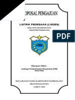 Cetak tanda bukti pengajuan akun. Proposal Pengajuan Pju Pdf