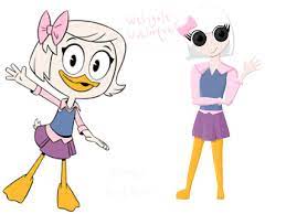 Just the character, on a plain background. Drawing My Favorite Cartoon Characters In My Art Style 9 Webby Ducktales