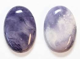 To identify pebbles and beach stones you should first wet the stone or pebble, so you can have a good look at its colors and get a first idea of how the rock was formed and what mineral or minerals it could be. Tiffany Stone A Purple Gem Of Fluorite And Bertrandite