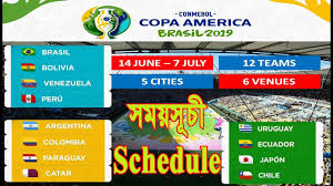In fact, 12 teams participated in this tournament. Copa America Argentina Next Match Bd Time