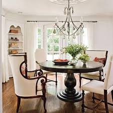 Dining room table sets can cost as much as $10,000! Inviting Dining Room Ideas Stylish Dining Room Round Dining Room Mismatched Dining Room