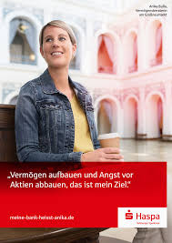 Nur durch das persönliche gespräch kann vertrauen und nähe entstehen. Haspa Kampagne Andreas Ristau