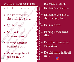 Wann kommst du vorbei lyrics: Woher Kommst Du De Unde EÈti Deutsch Rumanisch Rumanisch Lernen Sprachkurs