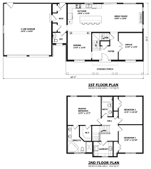 Simple Floor Plan But Very Functional Might Want It A Bit Bigger And I Would Want A Bonus Room Simple Floor Plans House Layout Plans Two Storey House Plans