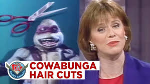 Ninja Turtle haircuts, 1990