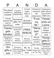 Panda Bingo Card Learn how to make korean pepper paste, known as gochujang, for that authentic korean flavor. panda bingo card