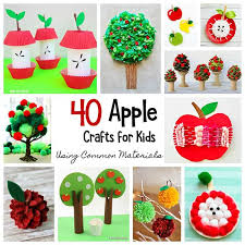 With the free template from papershape it is super you have to try this fall decor idea: 40 Apple Crafts For Kids Using Common Crafting Materials Buggy And Buddy