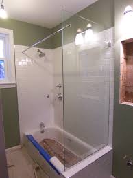 Spray Panel Shower Door King Shower Door Installations Shower Doors Shower Door Installation Small Full Bathroom