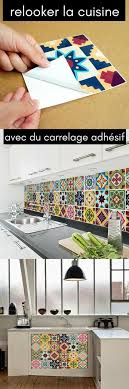 Du Carrelage Coller Pour Relooker Facilement La Cuisine Sans Travaux Meme Pour Les Locataires Decoracion De Unas Disenos De Unas Baldosas