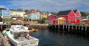 From the 9th century, its meaning gradually shifted, so that it came to mean only the part of britain lying north of the firth of forth: Nova Scotia S South Shore Bike Tour Canada Tripsite