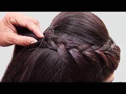 Beautiful Hairstyle For Wedding Party Function Hair Style Girl Braided Bun Hairstyles For Party Hair Styles Braided Bun Hairstyles Wedding Party Hairstyles