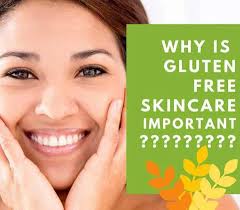 What facial products are gluten-free?