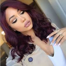 Burgundy (dark red, red wine color) is actively used for hair dyeing in brunettes. Light Skin Girl With Burgundy Hair Novocom Top