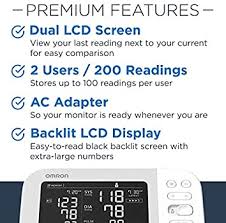 Using a home blood pressure monitor lets you keep track of your blood pressure at home. Amazon Com Omron Platinum Blood Pressure Monitor Premium Upper Arm Cuff Digital Bluetooth Blood Pressure Machine Stores Up To 200 Readings For Two Users 100 Readings Each Health Personal Care