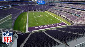 tour the vikings new u s bank stadium with chad greenway kyle rudolph nfl