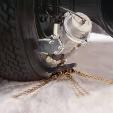 Automatic Snow Chains Provide Instant Traction For Trucks