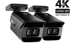 4k Ultra Hd Nocturnal Ip Camera With Real Time 30fps Recording Rate Color Night Vision And Listen In Audio 2 Pack Lorex