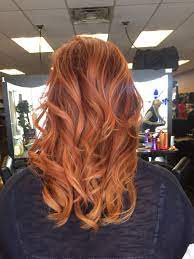 Auburn And Copper Balayage Hair Color Auburn Hair Styles Balayage Hair
