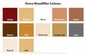 Dap® plastic wood® solvent professional wood filler contains real wood fibers so it looks and performs like real wood. Osmo Wood Filler
