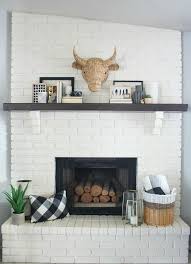 Black And White Fireplace Wall Black White Mantel Decor Fireplace Mantel Designs Fireplace Design White Mantel