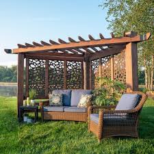 If you can, try to put a pergola in the home patio or covered patio design. Gazebos Pergolas Backyard Structures Backyard Patio Designs Backyard Patio