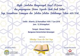 Tarikh pelaksanaan 4 jun 2018 / isnin. Majlis Ministry Of Finance And Economy Brunei Darussalam Facebook