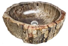 Product Detail The Tile Shop Petrified Wood Sink Wood Wall Bathroom Wood Sink