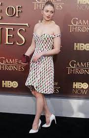 Pin By Fianso On A Sophie Turner Game Of Thrones Premiere Game Dresses