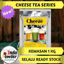 Cheese Tea Topping Powder Premium Minuman Hits 08568181663 Minuman Keju Kemasan
