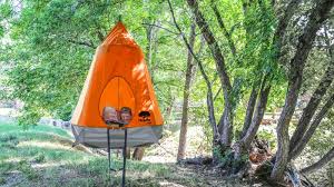 A deluxe model is also offered, which differs only in the higher grade ferrari tarpaulin cover, and is priced at $8,966 (minus the optional extras). Treepod Hanging Tree House No Hammer No Nails Just Hang Mom Blog Society
