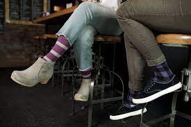 Date Night Delight Vimvigr Compressionsocks Hisandhersfashion Fashionsocks Sockstyle Fallfootwea Compression Socks Fall Style Guide Stylish Socks