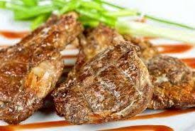 Tranche De Gigot D Agneau Grillee A La Diable Sel Et Poivre Gigot Agneau Gigot Agneau Four Recette D Agneau