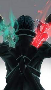 Pin By Farah On Wallpaper Ponsel Sword Art Online Wallpaper Sword Art Online Kirito Sword Art