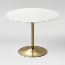 Braniff Round Dining Table Metal Base Brass Project 62 Target In 2020 Round Dining Table Metal Dining Table Dining Table