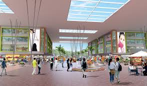 Shopping mall on map of sibu: Uni City