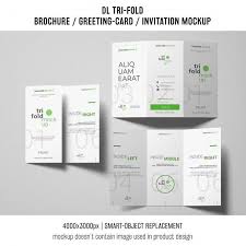 Download Three Trifold Brochure Or Invitation Moc Free Psd Freepik Freepsd Brochure Flyer Mockup Business Invitation Mockup Trifold Brochure Leaflet Template