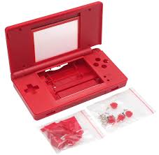 Buy top products on ebay. Ostent Full Repair Parts Replacement Housing Shell Case Kit Compatible For Nintendo Ds Lite Ndsl Style Mario Color Red Amazon Com Au Video Games
