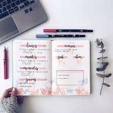 Me Preguntais Mucho Por Los Sellos Que Uso Para El Bullet Journal Los Compre En Amazon Planner Bullet Journal Libreta De Apuntes Titulos Bonitos Para Apuntes